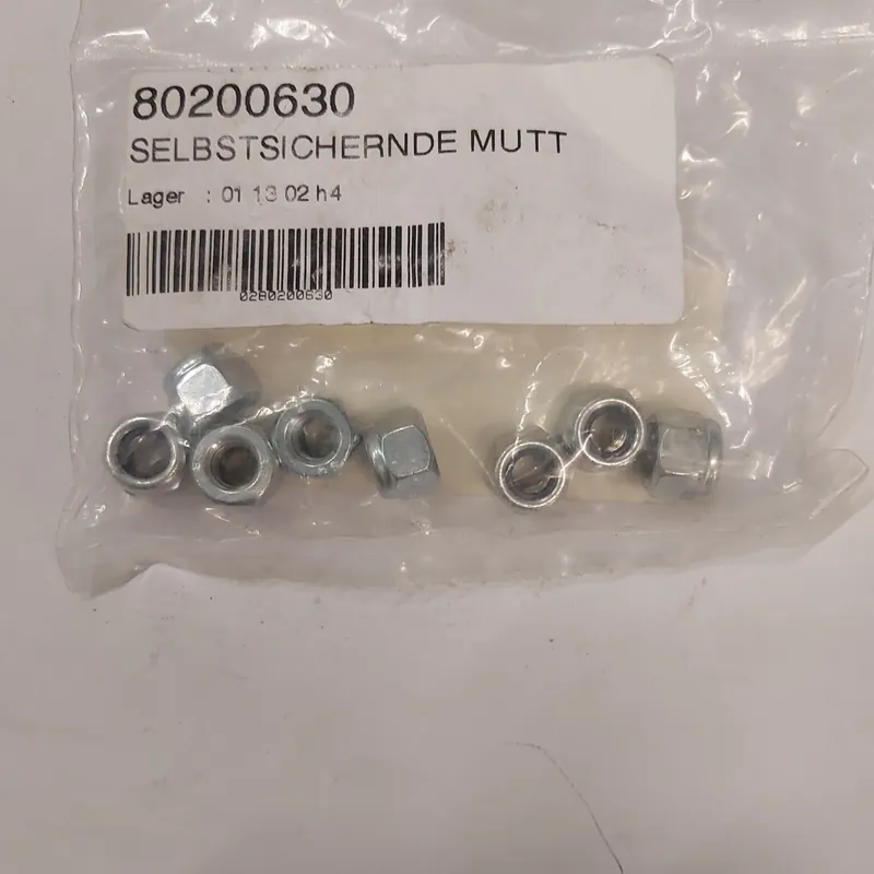 KUHN SELBSTSICHERNDE MUTTER - 10 Stück 80200630 Kracherpreis