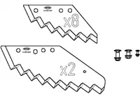 Billig KUHN Satz 8 DURAKUHN MESS A5390207